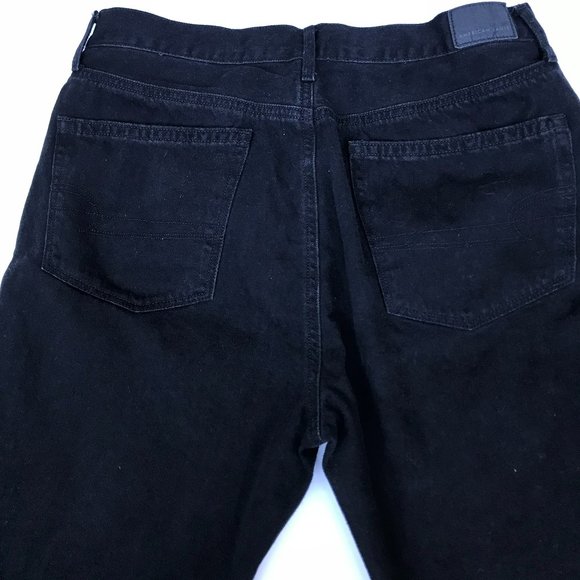 American Eagle Highrise Girlfriend Jeans Straight Leg size 12 NWOT - Picture 6 of 7